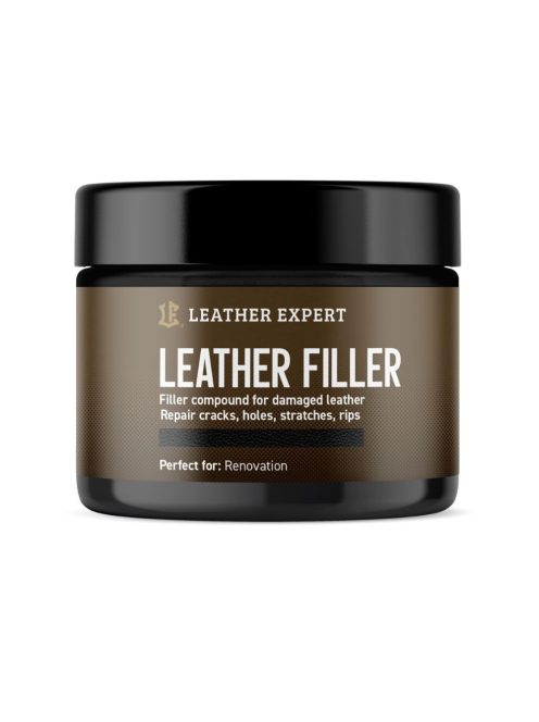 Leather Expert Filler bőr töltőanyag fekete 50ml