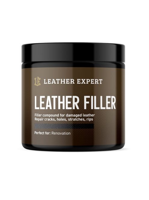 Leather Expert Filler bőr töltőanyag Fekete 250ml